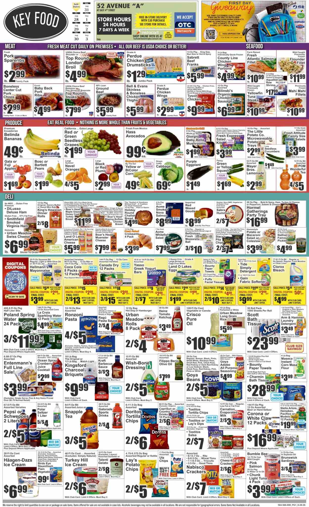 Key Food ad  - 08.28.2026 - 09.03.2026. Page 1
