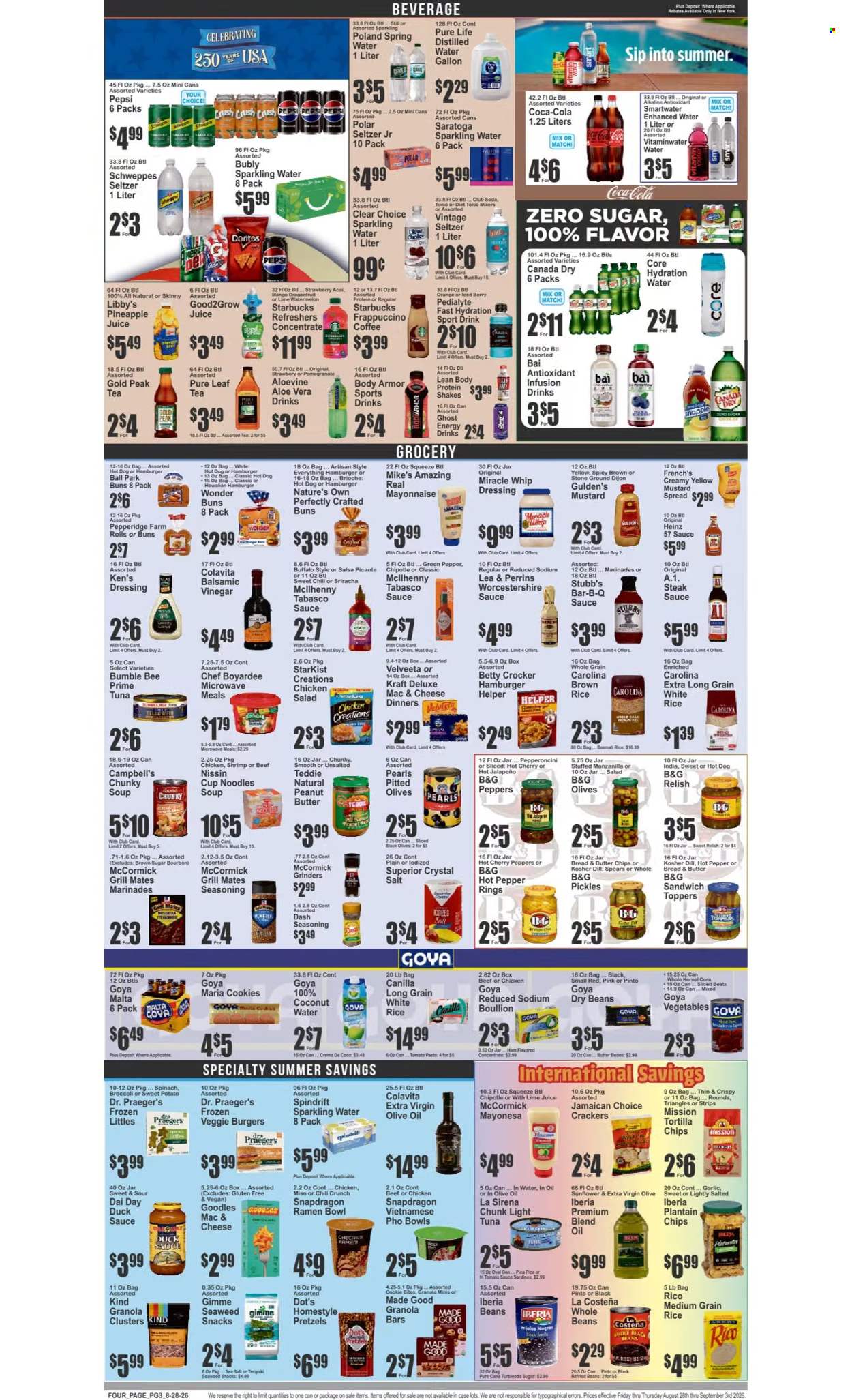 Key Food ad  - 08.28.2026 - 09.03.2026. Page 3