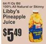 Libby's Pineapple Juice