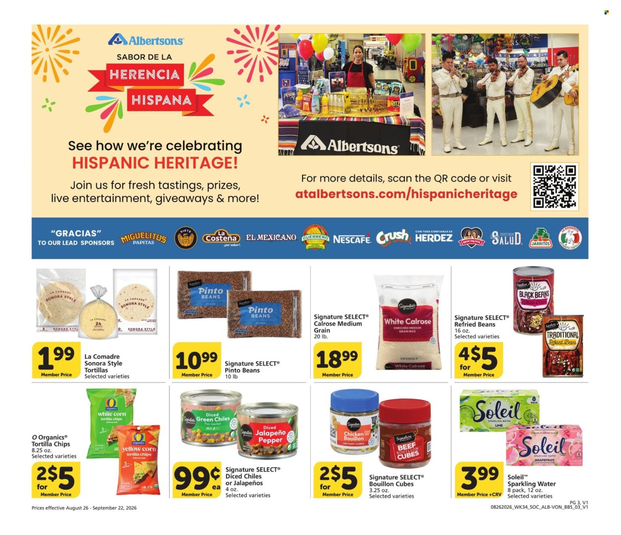 Albertsons ad  - 08.26.2026 - 09.22.2026. Page 3
