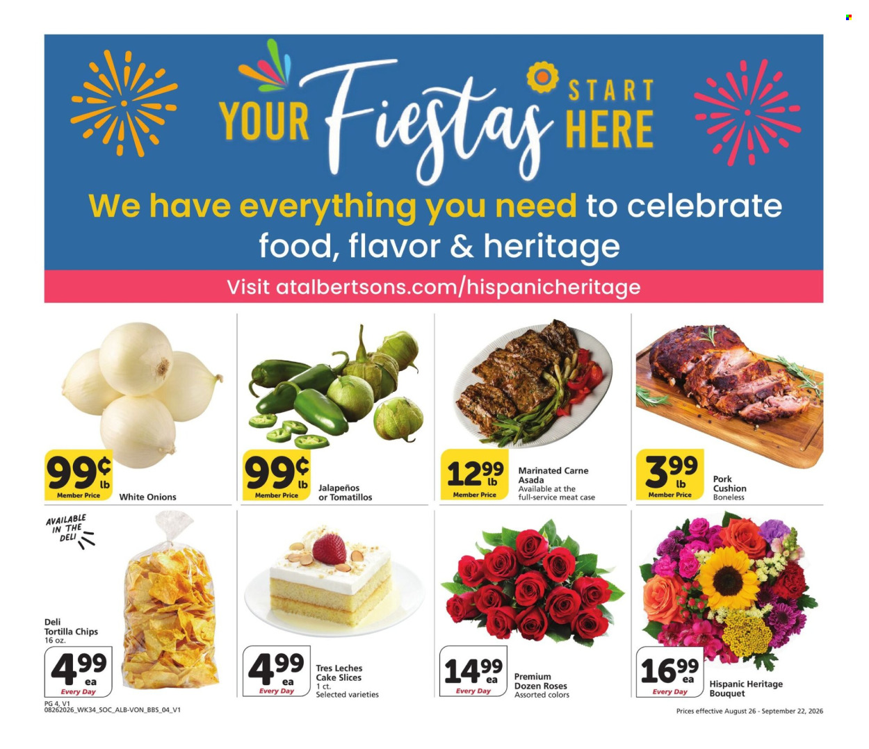 Albertsons ad  - 08.26.2026 - 09.22.2026. Page 4