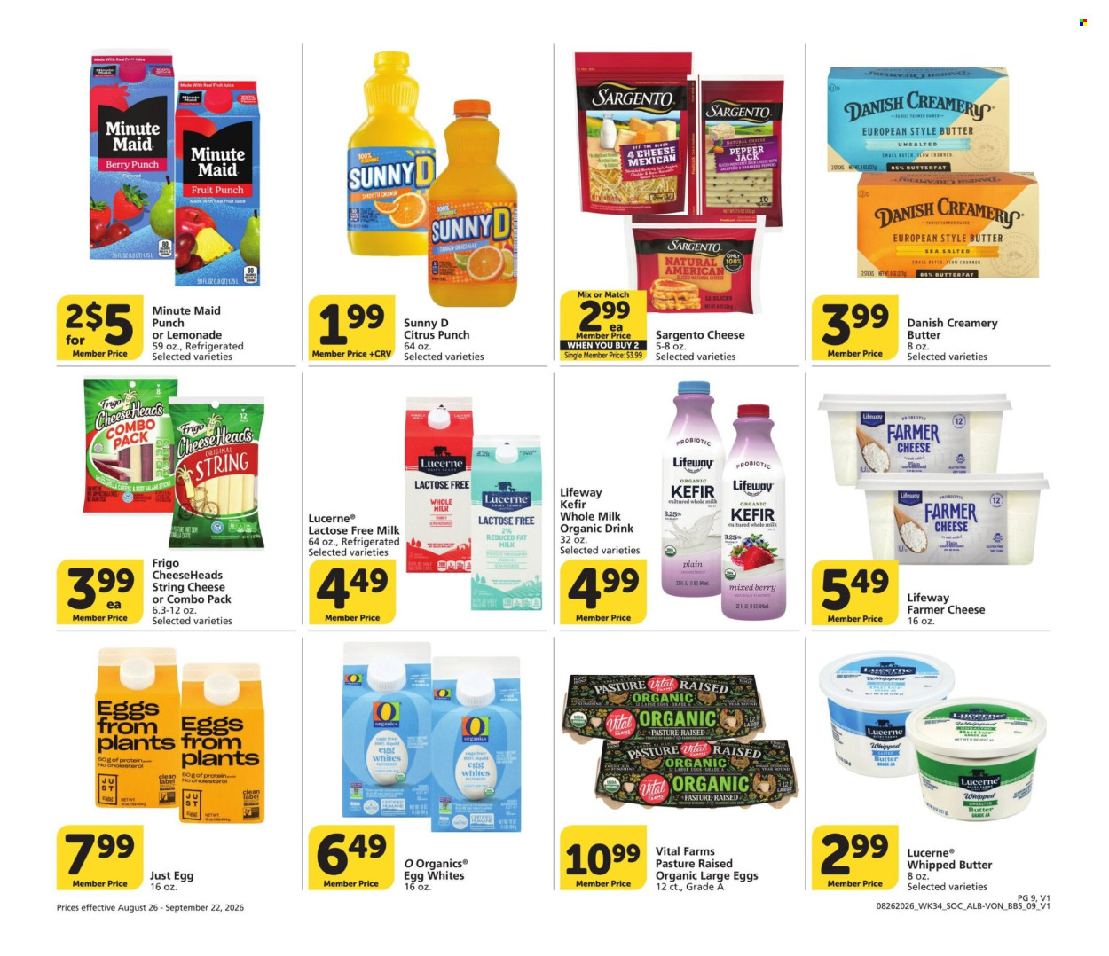 Albertsons ad  - 08.26.2026 - 09.22.2026. Page 9