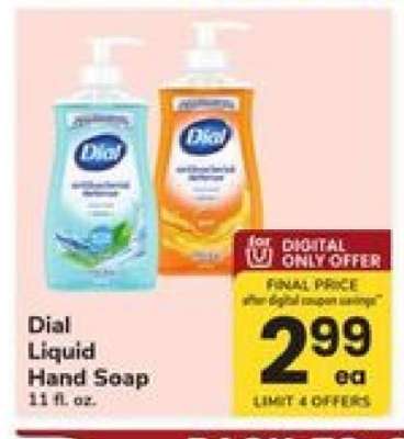 Dial Liquid Hand Soap*