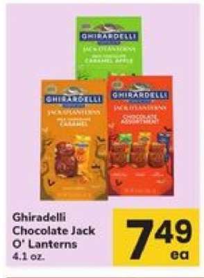 Ghirardelli Chocolate Jack O'Lanterns