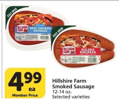 Hillshire Farm Smoked Sausage