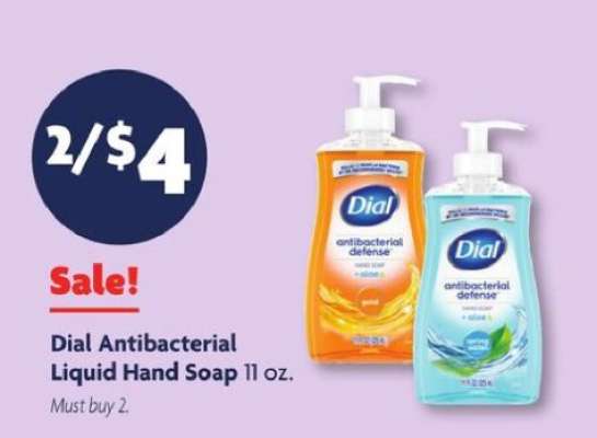 Dial Antibacterial Liquid Hand Soap