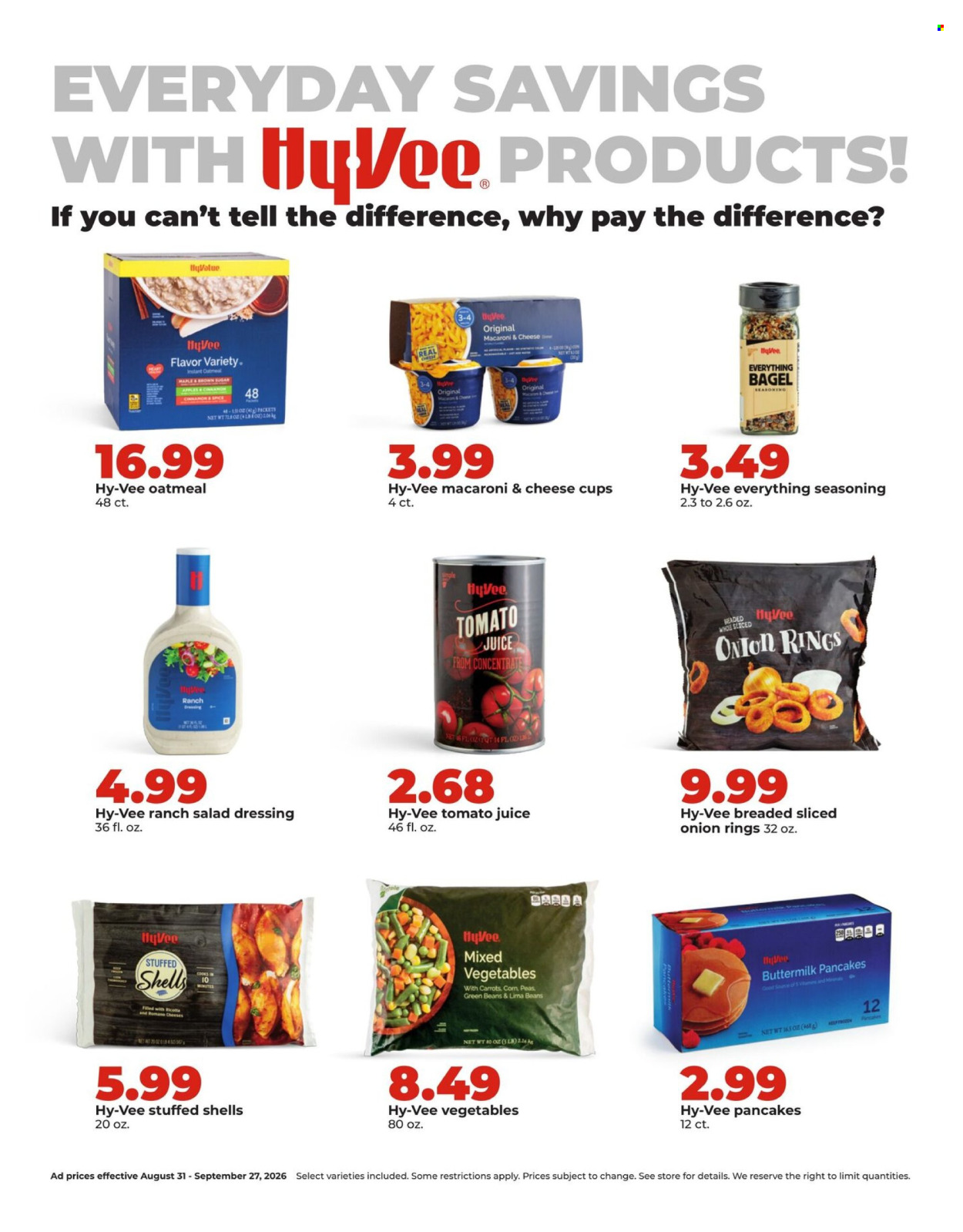 Hy-Vee ad  - 08.31.2026 - 09.27.2026. Page 17