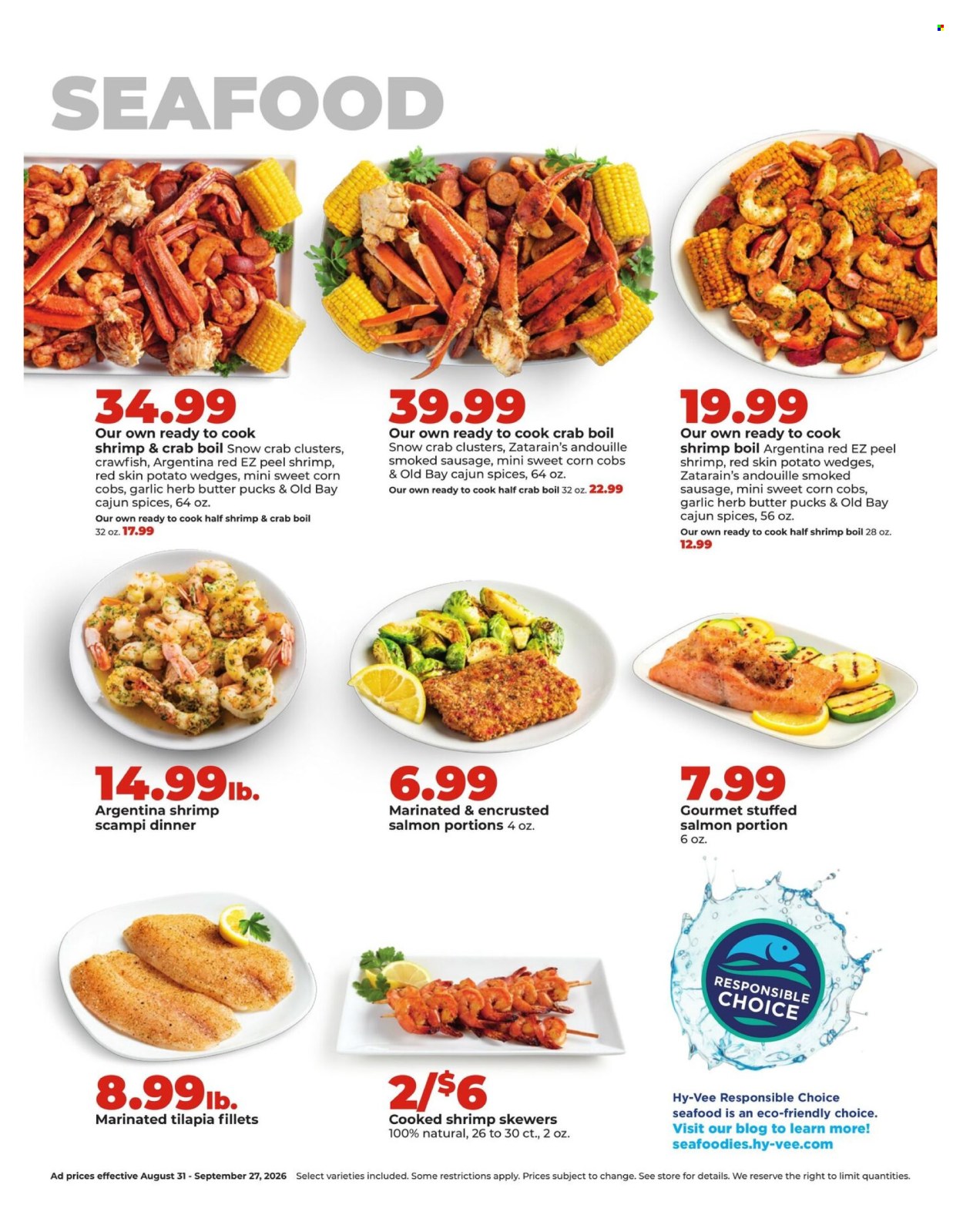 Hy-Vee ad  - 08.31.2026 - 09.27.2026. Page 21