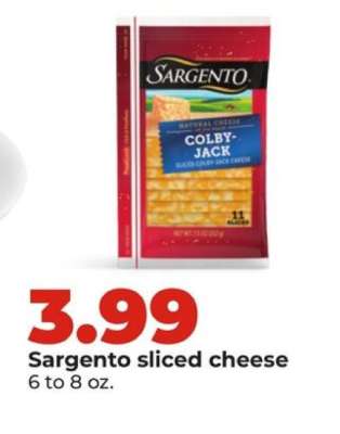Sargento Sliced Cheese