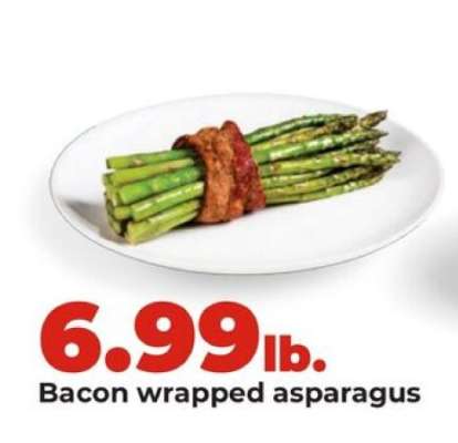 Bacon wrapped asparagus