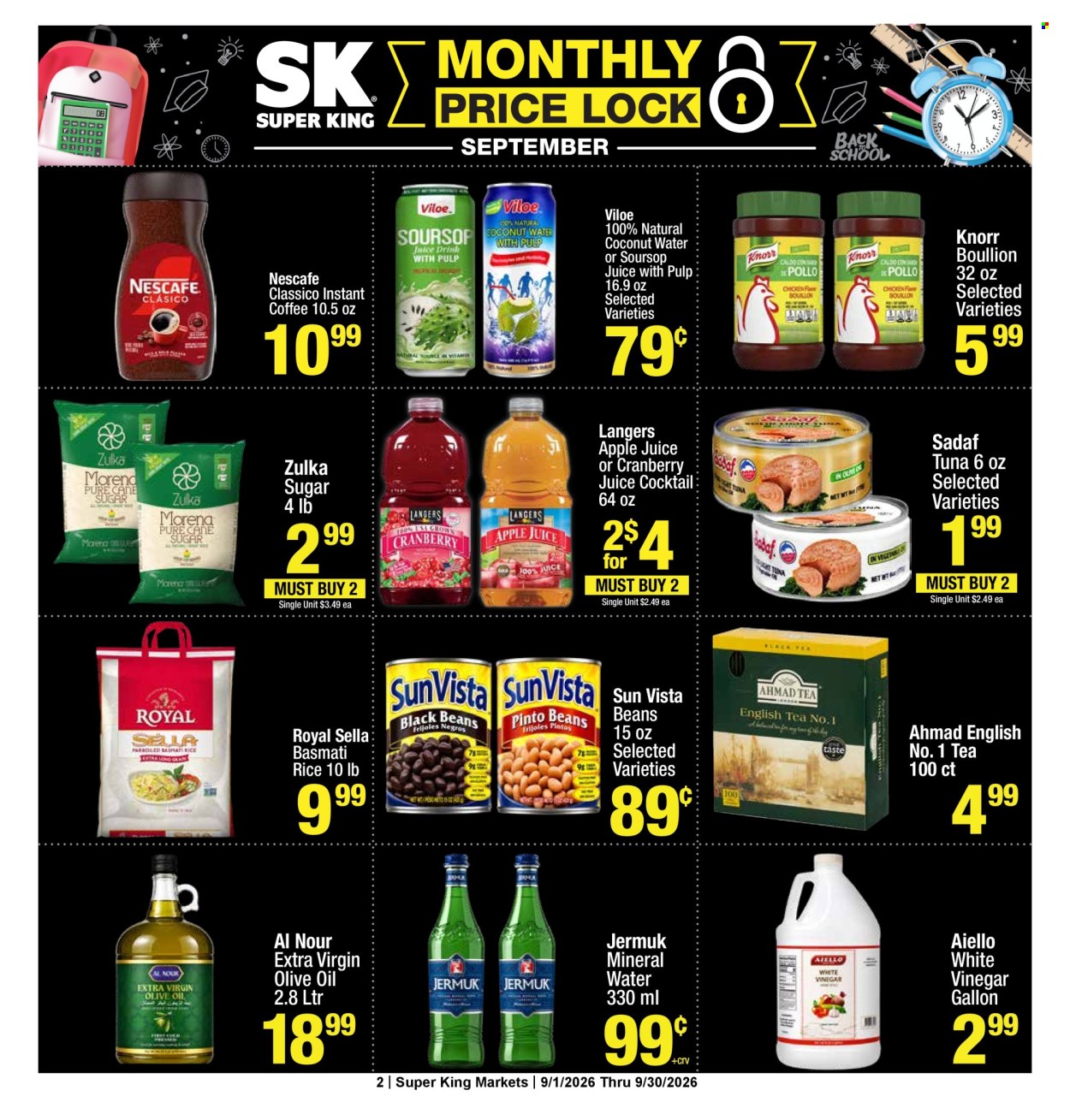 Super King Markets ad  - 09.01.2026 - 09.30.2026. Page 2