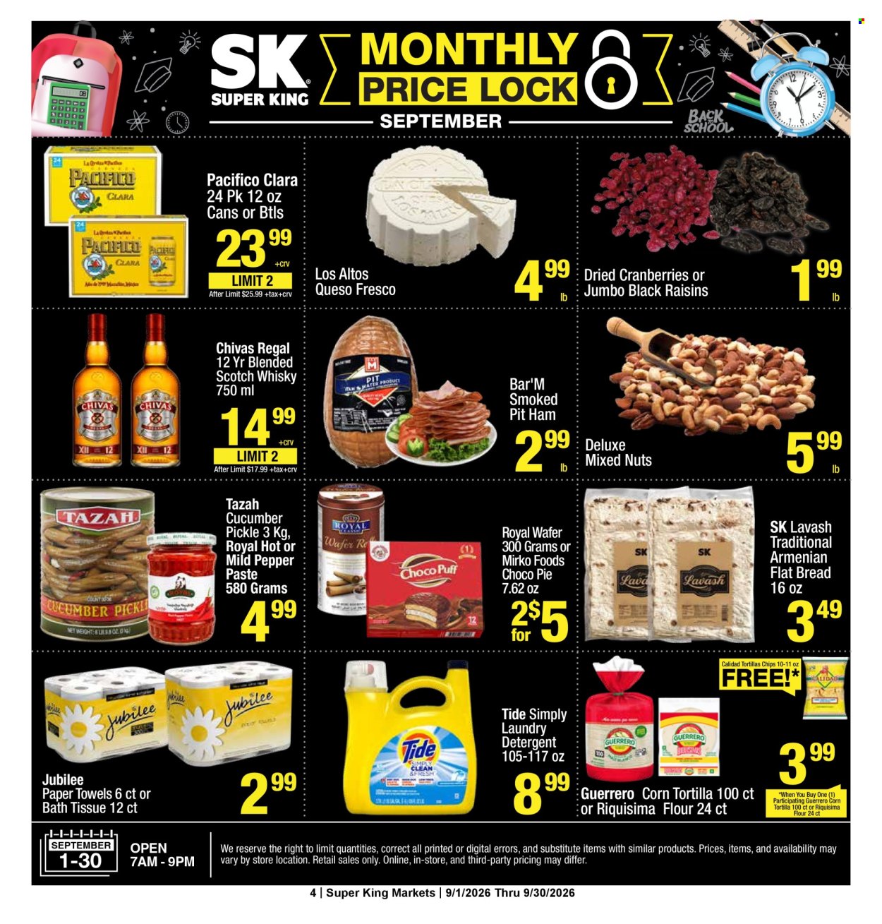 Super King Markets ad  - 09.01.2026 - 09.30.2026. Page 4