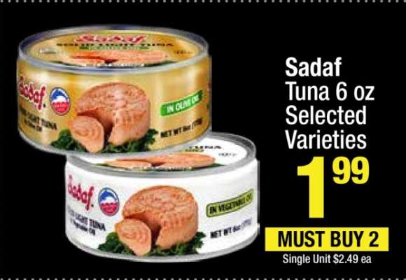 Sadaf Tuna 6 oz