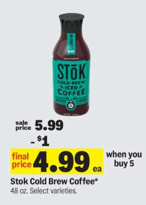 Stōk Cold Brew Coffee