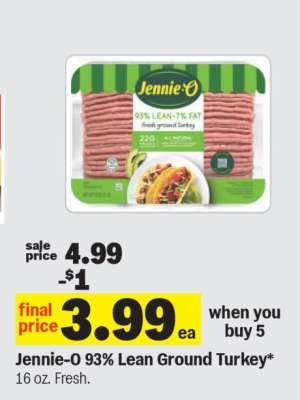 Jennie-O 93% Lean Ground Turkey