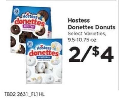 Hostess Donettes Donuts