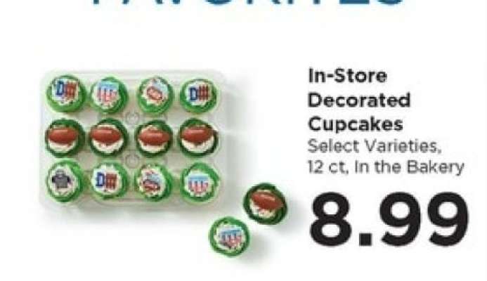In-Store Decorated Cupcakes