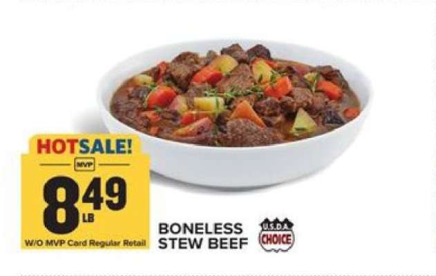 Boneless Stew Beef