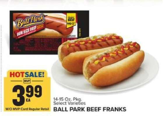 Ball Park Beef Franks