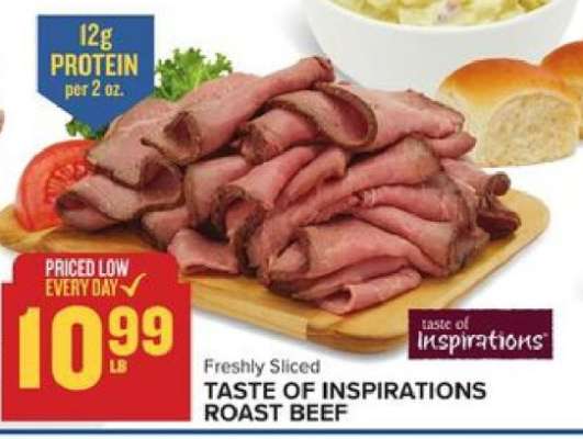 TASTE OF INSPIRATIONS ROAST BEEF