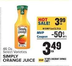 Simply Orange Juice