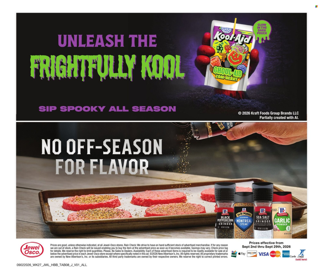 Jewel Osco ad  - 09.02.2026 - 09.29.2026. Page 8