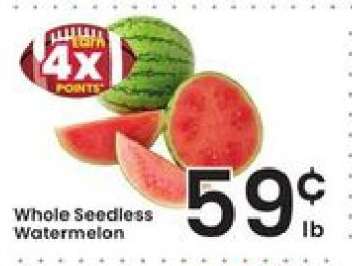 Whole Seedless Watermelon
