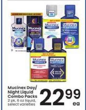 Mucinex Day & Night Liquid Combo Packs