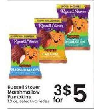 Russell Stover Marshmallow Pumpkins