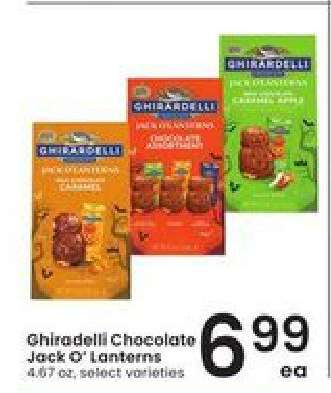 Ghirardelli Chocolate Jack O'Lanterns