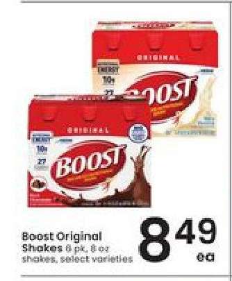 Boost Original Shakes