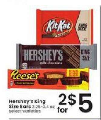 Hershey's King Size Bars