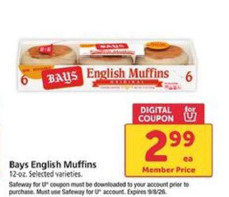 Bays English Muffins