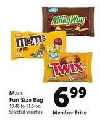 Mars Fun Size Bag