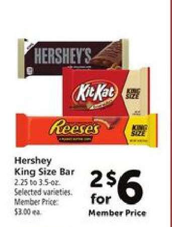 Hershey King Size Bar