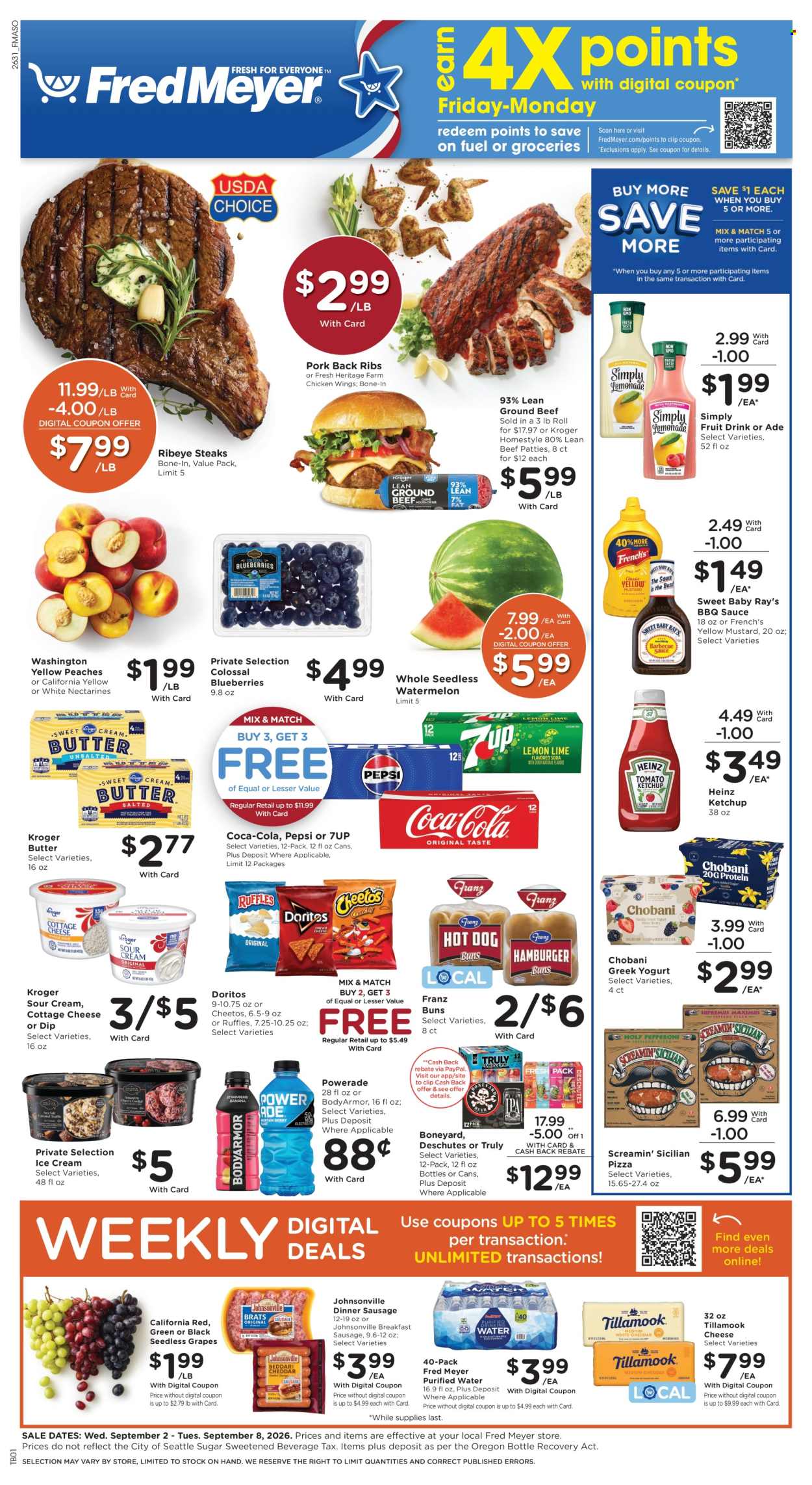 Fred Meyer ad  - 09.02.2026 - 09.08.2026. Page 1