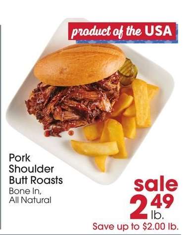 Pork Shoulder Butt Roasts