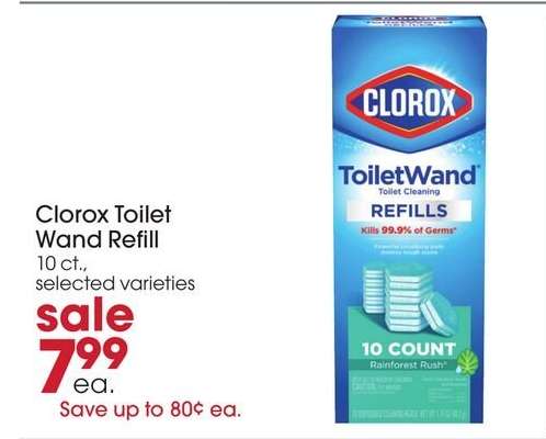 Clorox Toilet Wand Refill