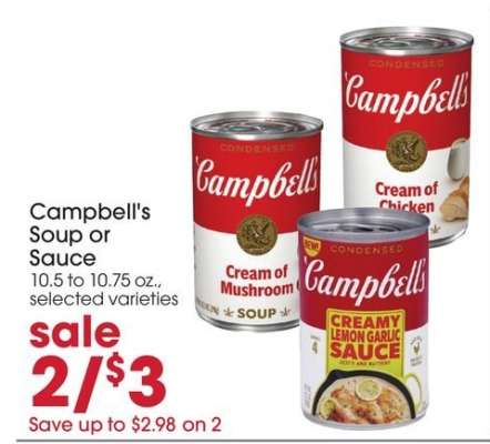 Campbell’s soup or sauce