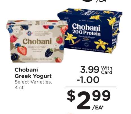 Chobani Greek Yogurt