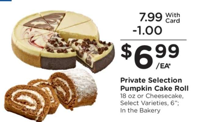 Private Selection Pumpkin Cake Roll