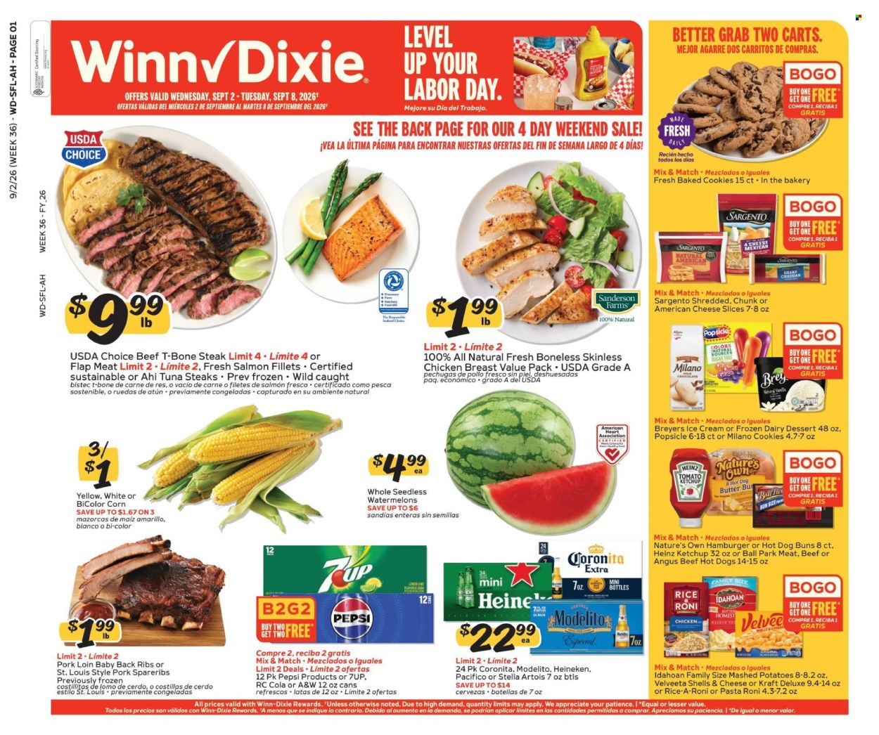 Winn Dixie ad  - 09.02.2026 - 09.08.2026. Page 1