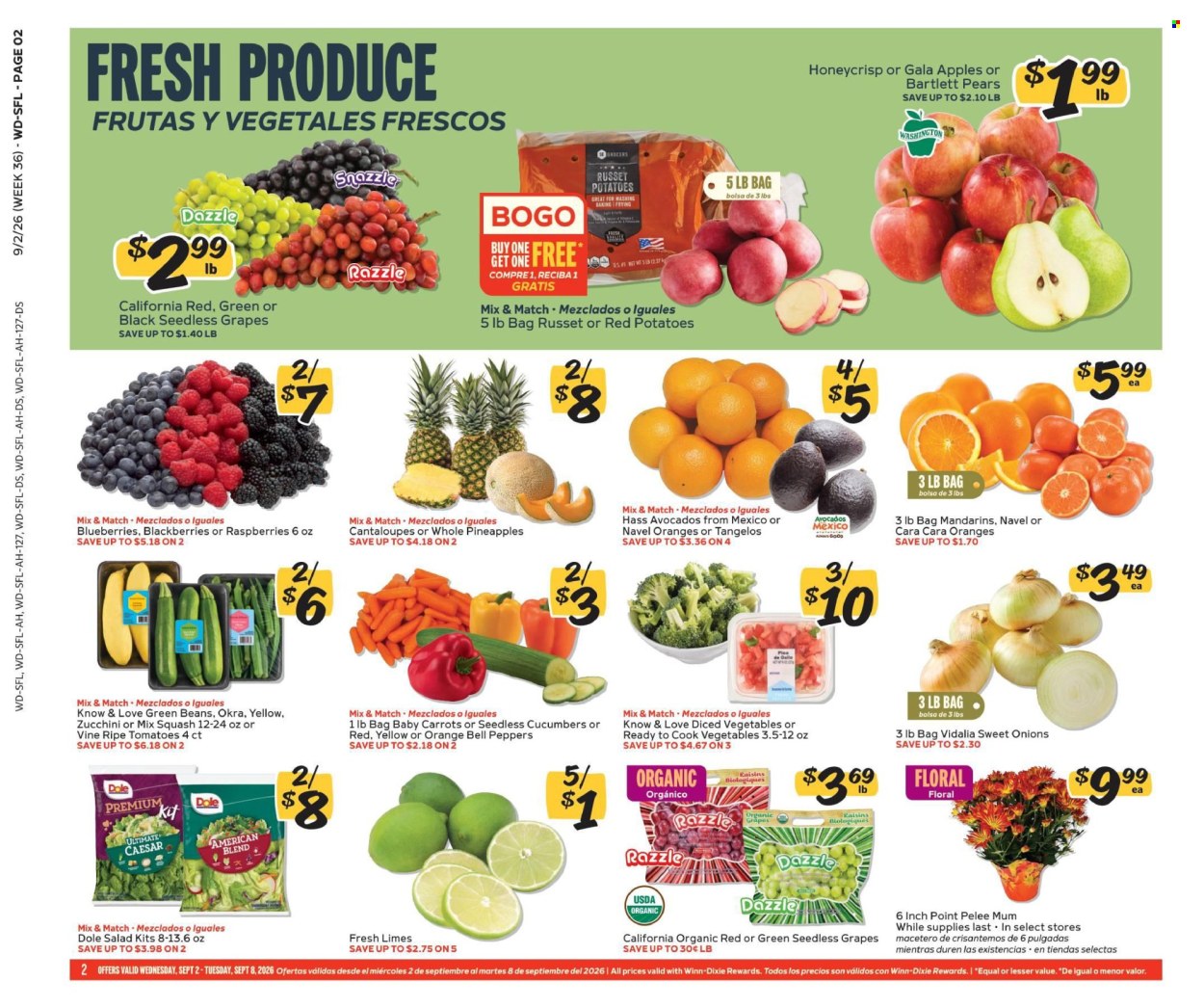 Winn Dixie ad  - 09.02.2026 - 09.08.2026. Page 2