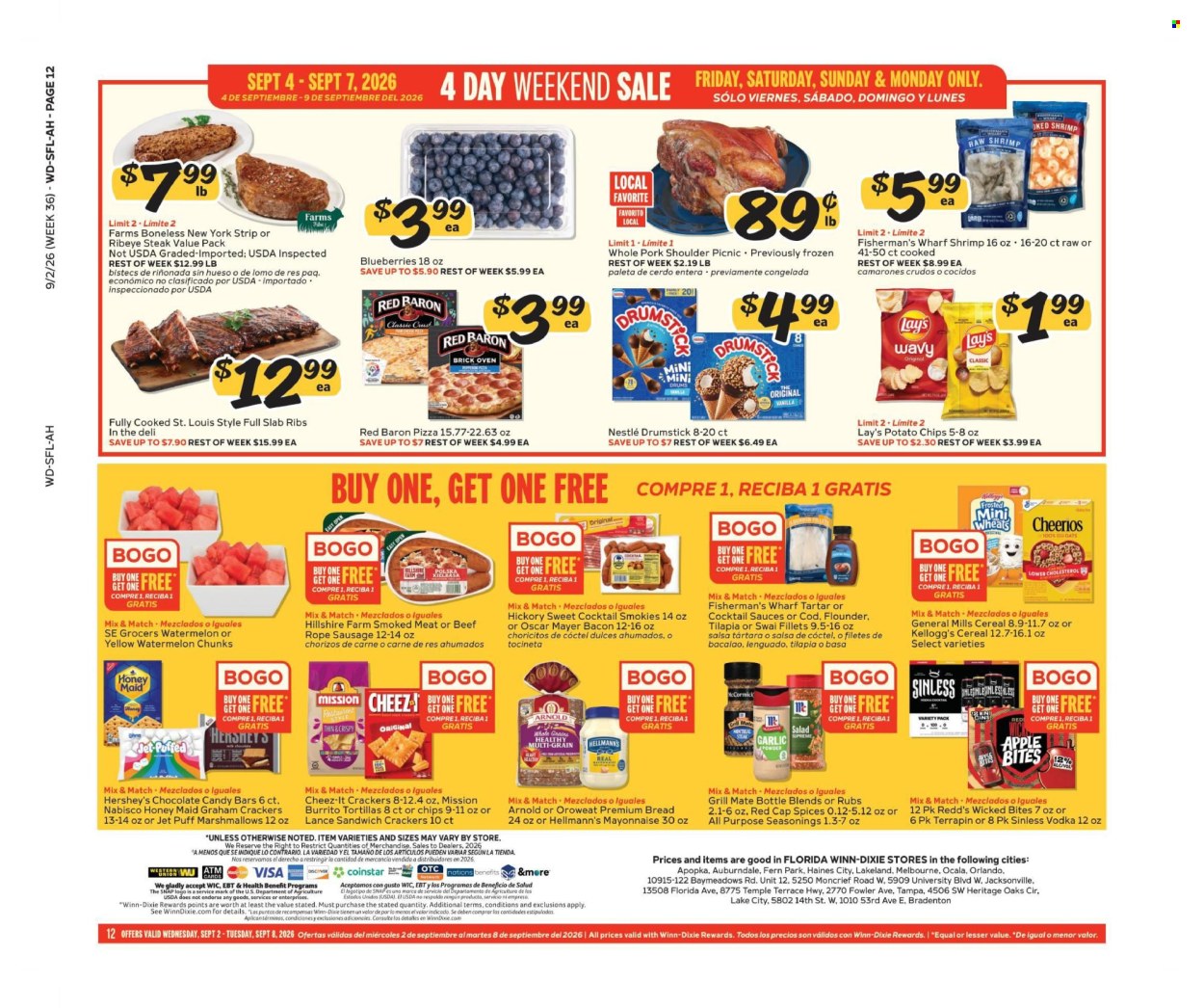 Winn Dixie ad  - 09.02.2026 - 09.08.2026. Page 12