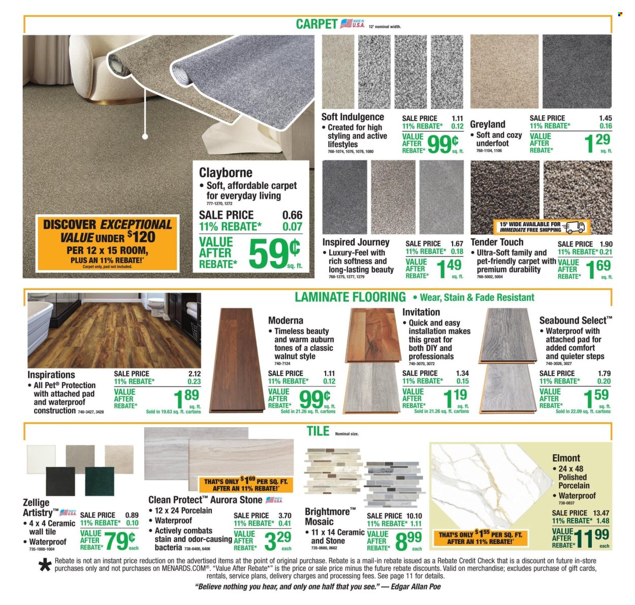 Menards ad  - 09.03.2026 - 09.13.2026. Page 16