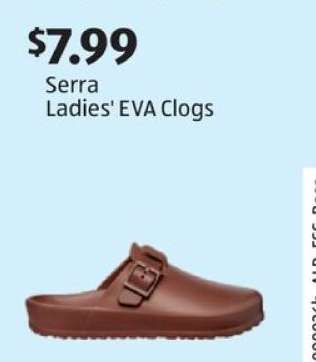 Serra Ladies' EVA Clogs