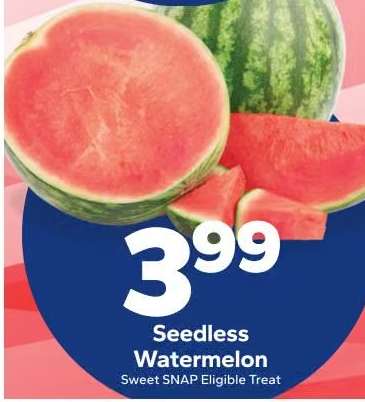Seedless Watermelon
