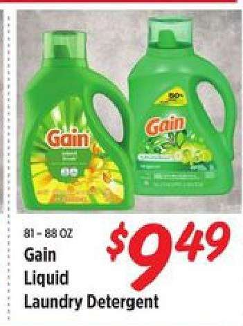 Gain Liquid Laundry Detergent
