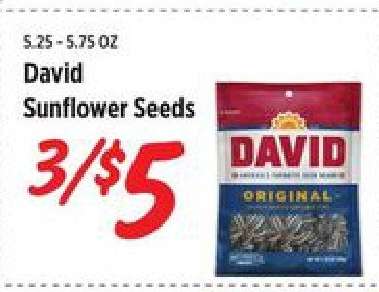 David Sunflower Seeds