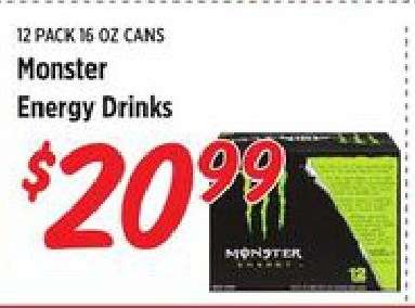 Monster Energy Drinks